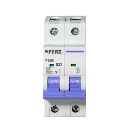 FMB-B 6kA 2P 32 х-ка B Автоматический выключатель